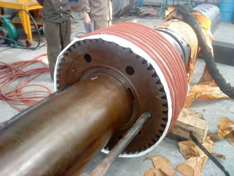 中頻加熱器熱拆裝設備